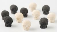Японский мини-пресс для черепов из сахара на Хэллоуин!