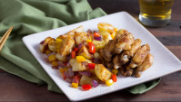 Жареные куриные крылышки с тмином и картофелем - пошаговый рецепт