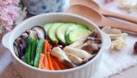 Миска риса с овощами - пошаговый рецепт