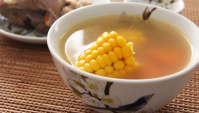 Суп со свининой, морковью и кукурузой - пошаговый рецепт