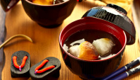 Дзендзай (Осируко) – суп из красных бобов