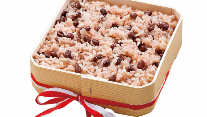 Сэкихан - праздничное рисовое блюдо