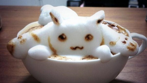 Кофе капучино - искусство  создания образов на пене