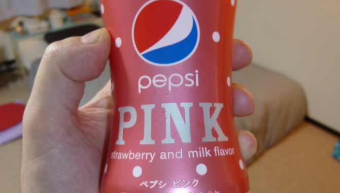 Разнообразие вкусов Pepsi в Японии.