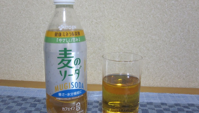 Новый напиток Японии  Муги-Сода