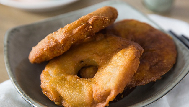 Пончики с корнем лотоса - пошаговый рецепт