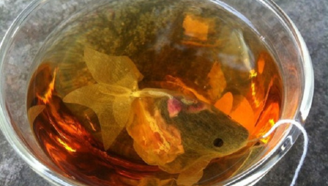 Насладитесь тайваньским чаем из пакетиков в виде рыбки