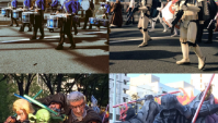 В Японии в прошлое воскресенье  прошел Хэллоуинский Парад