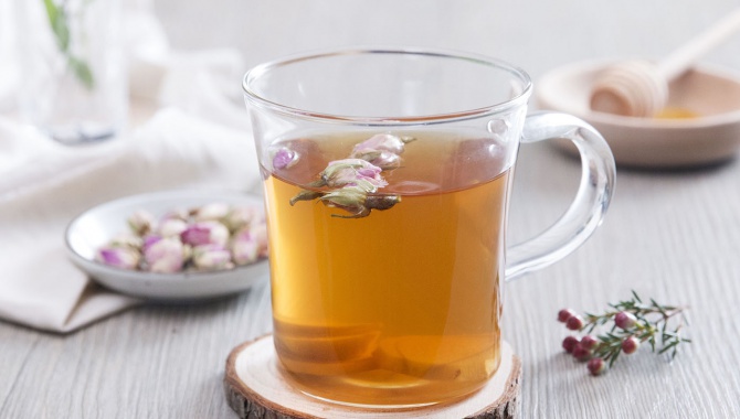 Имбирный чай с медом и розами - пошаговый рецепт