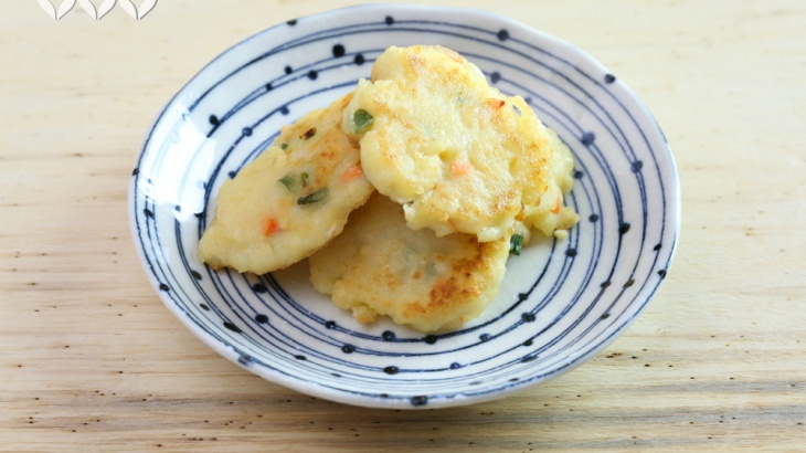 Лепешки из картофеля с тофу - пошаговый рецепт