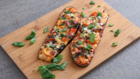Баклажанная пицца - пошаговый рецепт