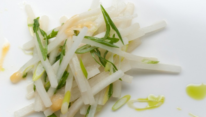 Холодный салат из дайкона - Рецепт