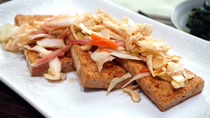 Маринованный тофу Нанбан - Рецепт