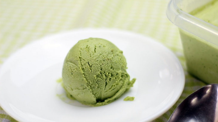 Мороженое с зеленым чаем матча - рецепт