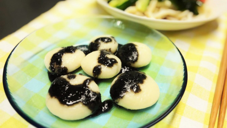 Тофу Ширатама с кунжутным соусом - Рецепт