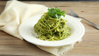 Спаггети с кале песто - пошаговый рецепт