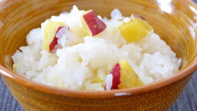 Рис со сладким картофелем - Рецепт
