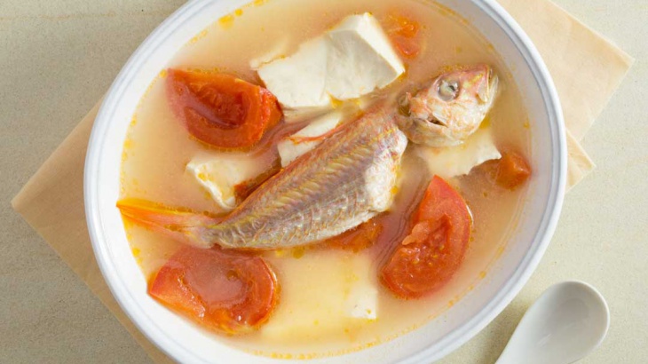 Рыбный суп с тофу - пошаговый рецепт