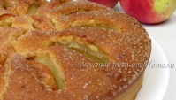 Яблочный пирог на кефире. Простой и быстрый рецепт - Видео-рецепт