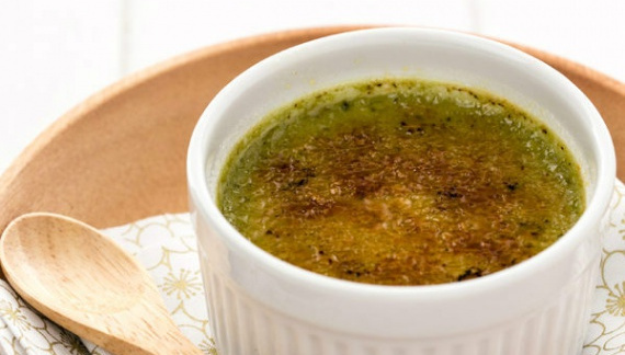 Зеленый чай крем-брюле 抹茶クレームブリュレ