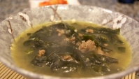 Суп с морскими водорослями