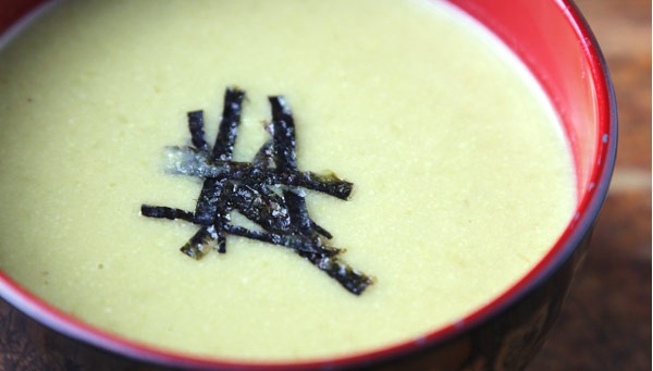 Суп с бобами эдамаме - пошаговый рецепт
