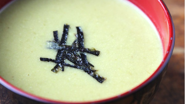 Суп с бобами эдамаме - пошаговый рецепт