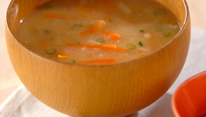 Мисо-суп с дайконом кирибоси - пошаговый рецепт