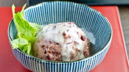 Мороженое с красными бобами - пошаговый рецепт