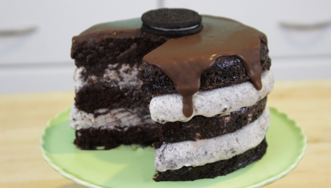 Oreo торт мороженое