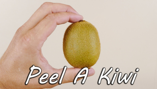 Как почистить киви или манго
