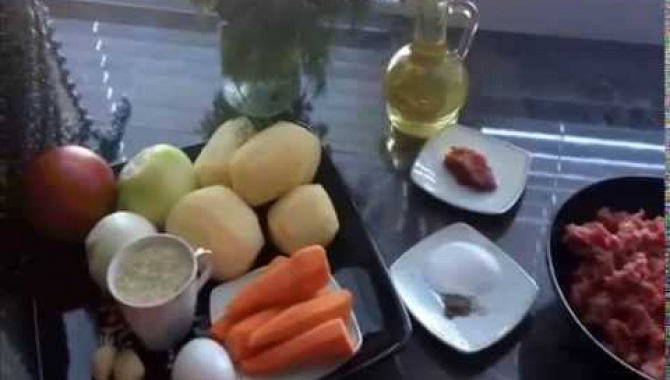 Тефтели с картошкой в мультиварке