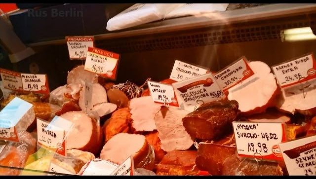 Цены На Продукты в Польше‎ копченая рыба, Мясо, яйцо