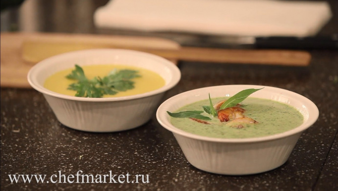 Супы: как сварить крем-суп и суп-пюре.