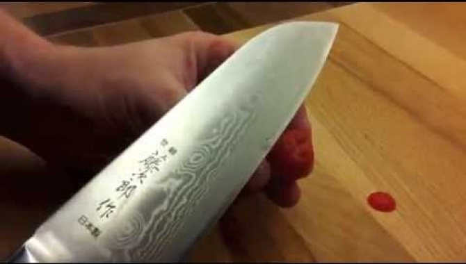 Японские ножи Tojiro - слабо нарезать тоньше?!