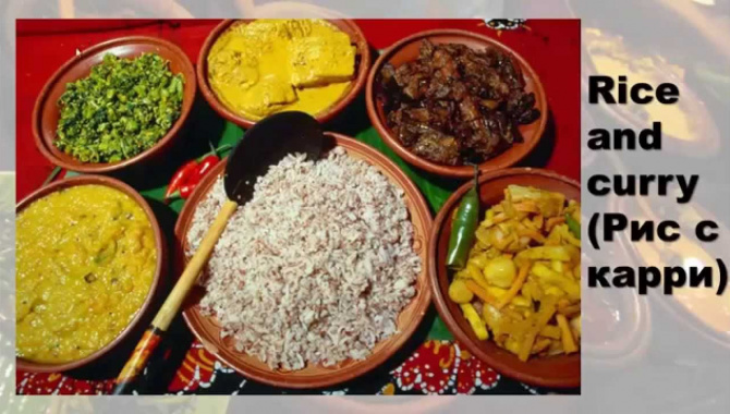 Отдых Шри Ланка -  Кухня