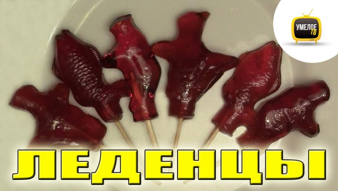 Как сделать Фруктовые Леденцы на палочке своими руками