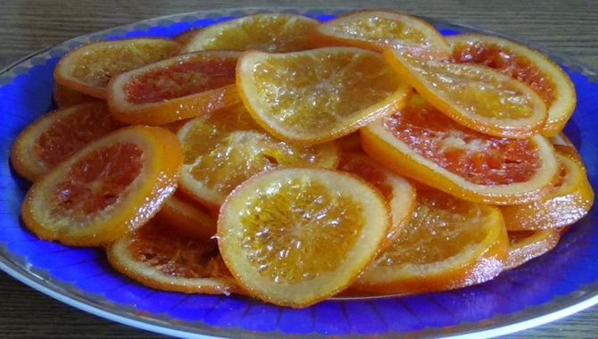 Карамелизованные апельсины