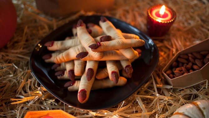 Песочное печенье для Хэллоуина - Пальцы ведьмы