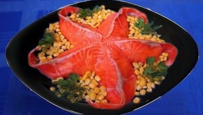 Салат Морская звезда