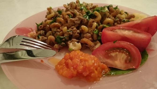 Макароны по флотски