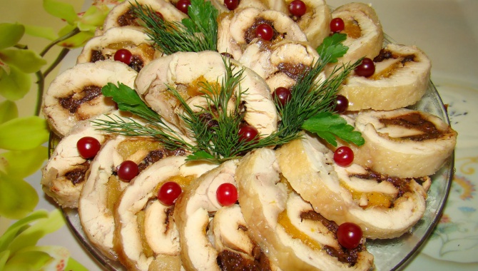 Куриный рулет
