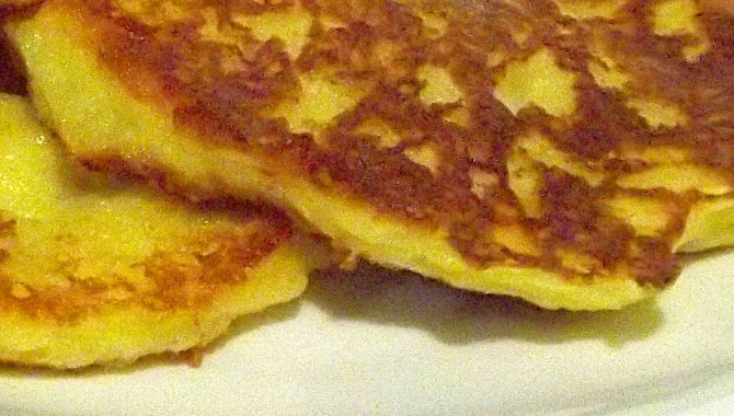 Сырные Оладьи