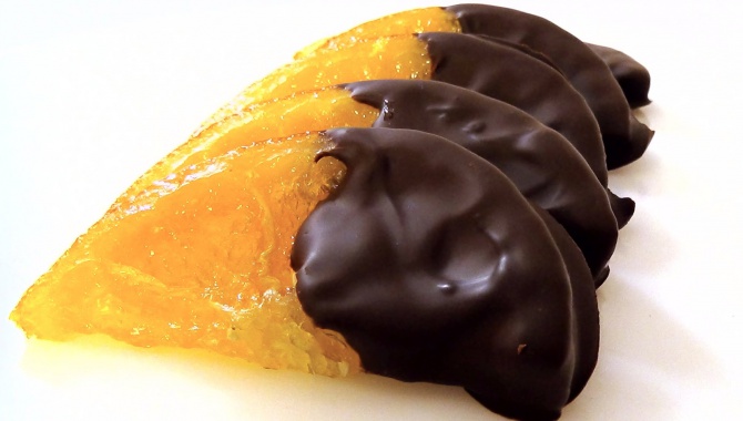 Апельсиновые дольки в шоколаде - Видео-рецепт