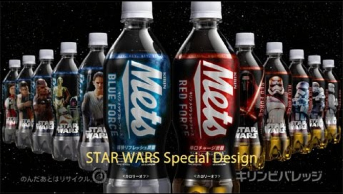 Японская Реклама - Kirin Mets - Star Wars Special Edition