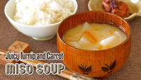 Мисо-суп с морковью и репой - Рецепт