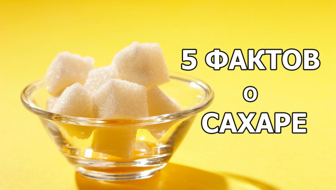 5 ФАКТОВ о САХАРЕ