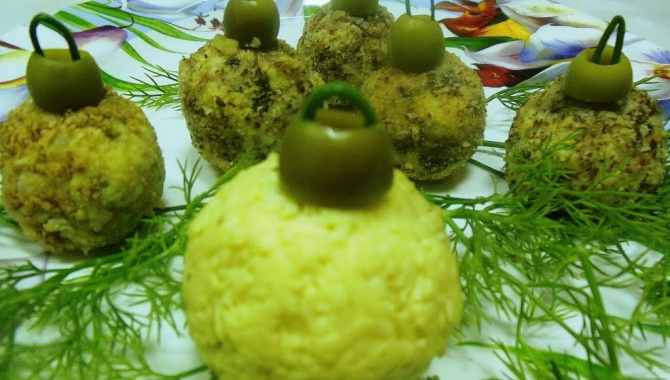 Закуска - Новогодние Шары - для Праздника !