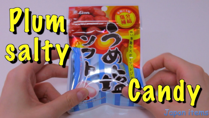Конфеты со вкусом японской сливы - Видео