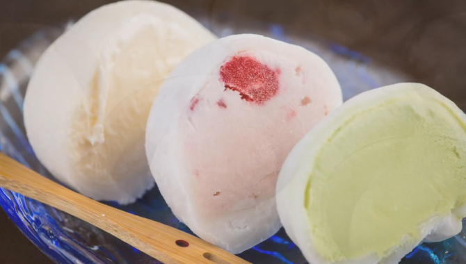 Как приготовить Мороженое-Моти - видео рецепт японской кухни